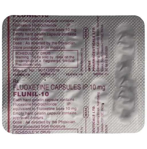 flunil 10 capsule 10's